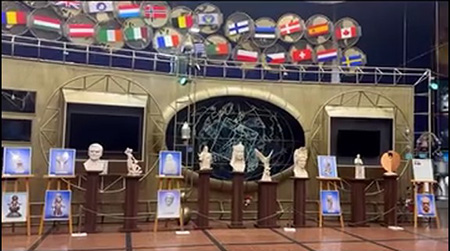 Выставка скульптора Алексея Леонова в г. Житомир. 2024 г.