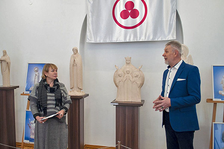 Выставка скульптора Алексея Леонова в г. Черкассы. 2024 г.